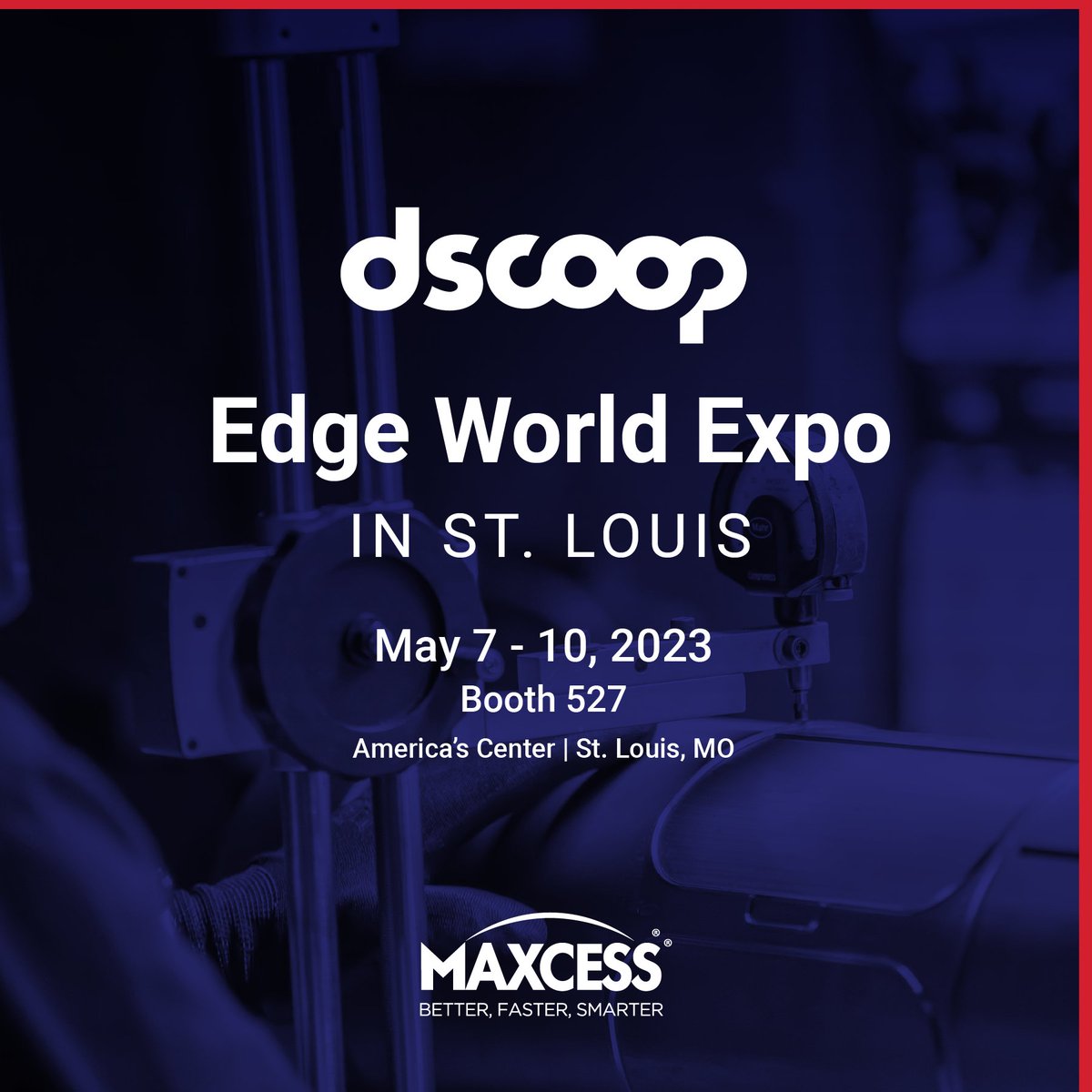 Are you attending dscoop in St. Louis, Missouri this week? Visit us at booth #527 to learn about our latest narrow web innovations like the RD AutoScore, RotoAdjust, FIFE-500 MAX and more!