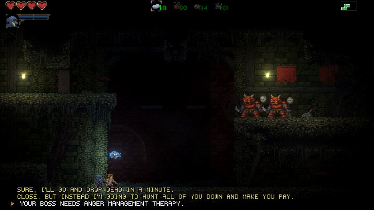JustDaZack's tweet photo. Batbarian: Testament of the Primordials
A Snarky Action-Adventure Puzzle Metroidvania.

By @batbarian 

➡️ https://t.co/hoi9q4Oinq

Pip is the best Bat-Buddy ☺️ https://t.co/eZ5XNeR0Pv