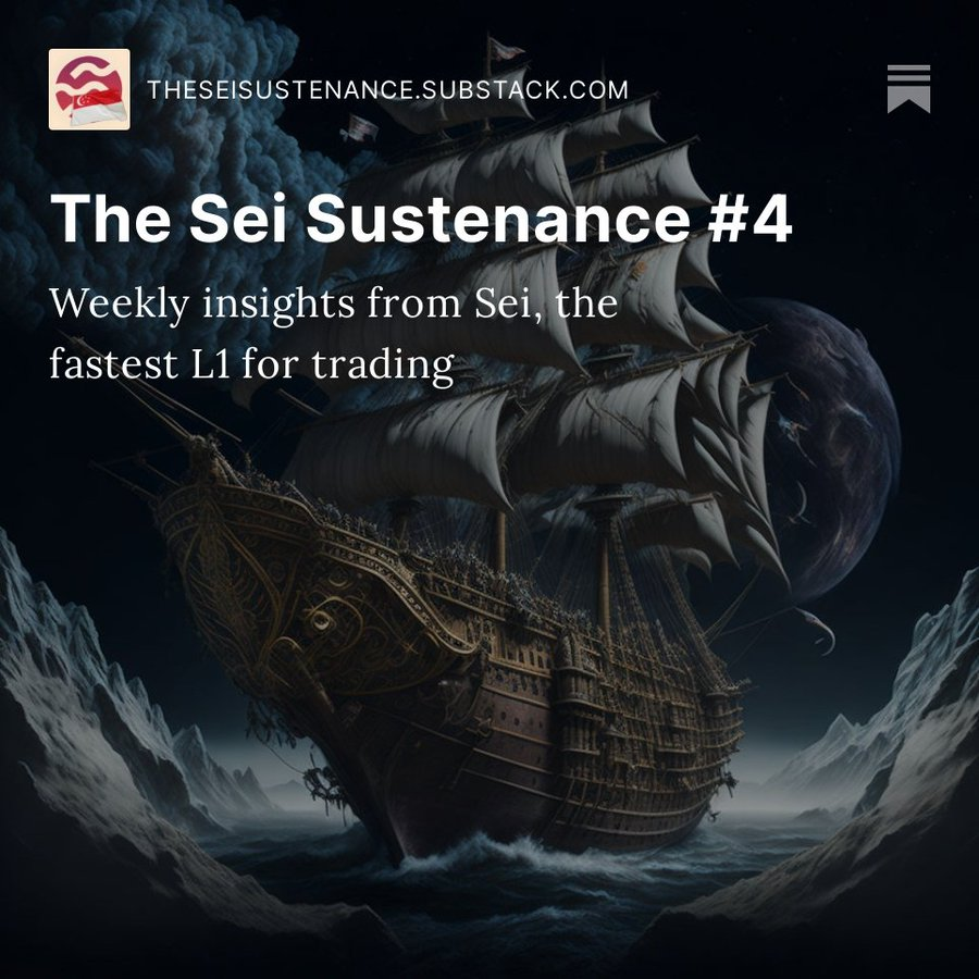 ManuelKimTai19's tweet photo. #SEI The Sei Sustenance #4
Weekly insights from Sei, the fastest L1 for trading
The Sei Sustenance #4
Weekly insights from Sei, the fastest L1 for trading
Sei Stats:
Twitter: 360.8K+ Followers
Discord: 425K+ Members
Telegram: 26,044+ Members
https://t.co/GHqBafrh5G https://t.co/xgHpv1xg8C