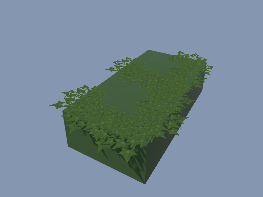timpa's tweet photo. And now we can layer a bunch of them around our cubes, and we've got some low poly ivy hanging off these "platforms".
#TwitterTutorials
#MadeWithUnity https://t.co/eA3jY5c1qP