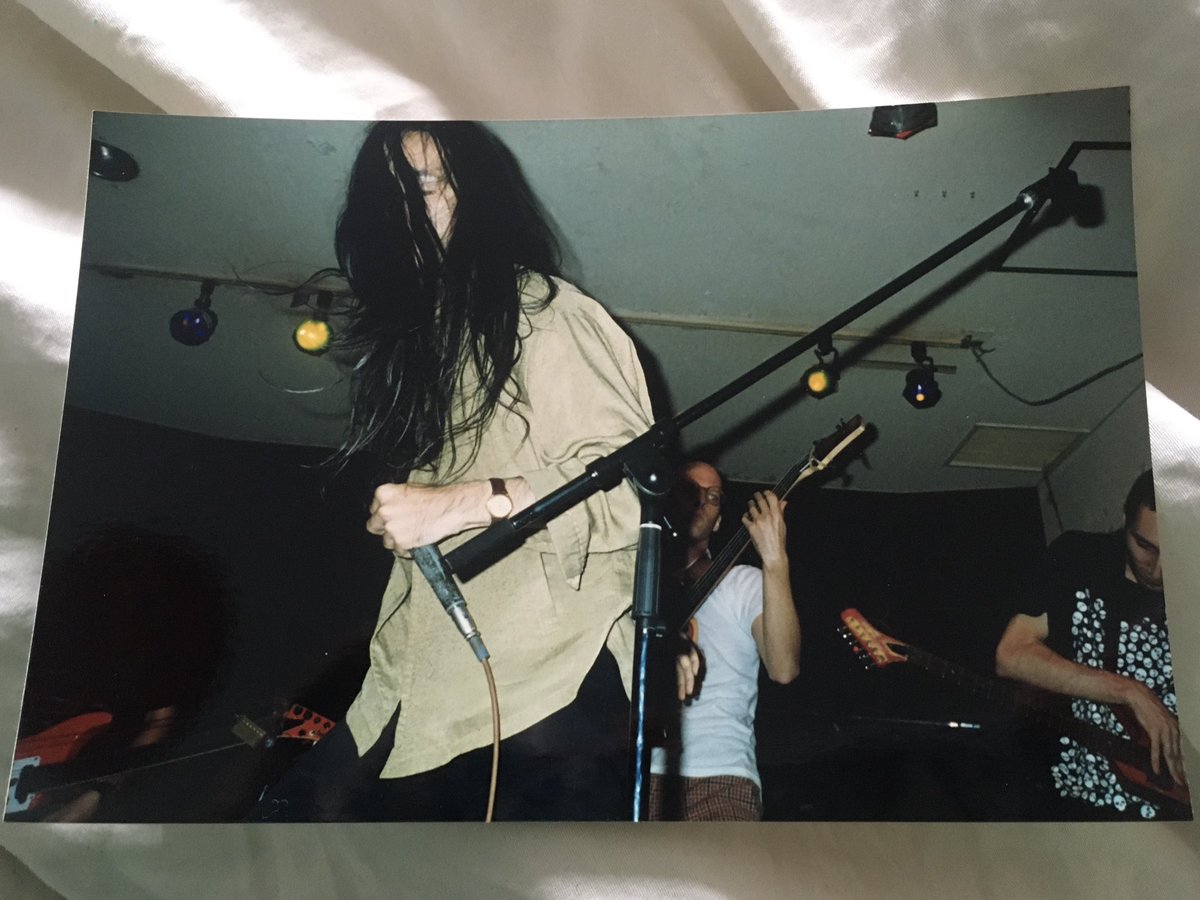 orenambarchi's tweet photo. 30 years ago(!) at Bears, Osaka, wild collab gig with Masonna, Tim Olive, me + Seichi Yamamoto (Boredoms) &amp; Robbie Avenaim (not in pic). Photo courtesy of @jasmine_guffond 🇯🇵 ⚡️ 💥 https://t.co/04J4QNegAu
