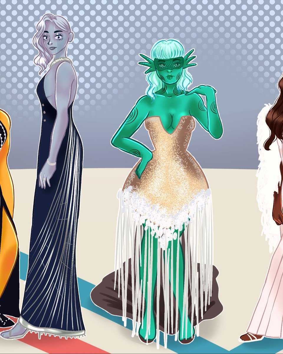 7 days, idk how many hours, 13 dresses and 217 layers later, I present to you:

✨Met gala 2023 LO edition ✨ 

All these characters belong to <a href="/used_bandaid/">RachelSmythe @ Lore Olympus</a> 🤍

#metgala2023 #metgala #fashion #loreolympus #loreolympusfanart #fanart 

More below 👇🏻