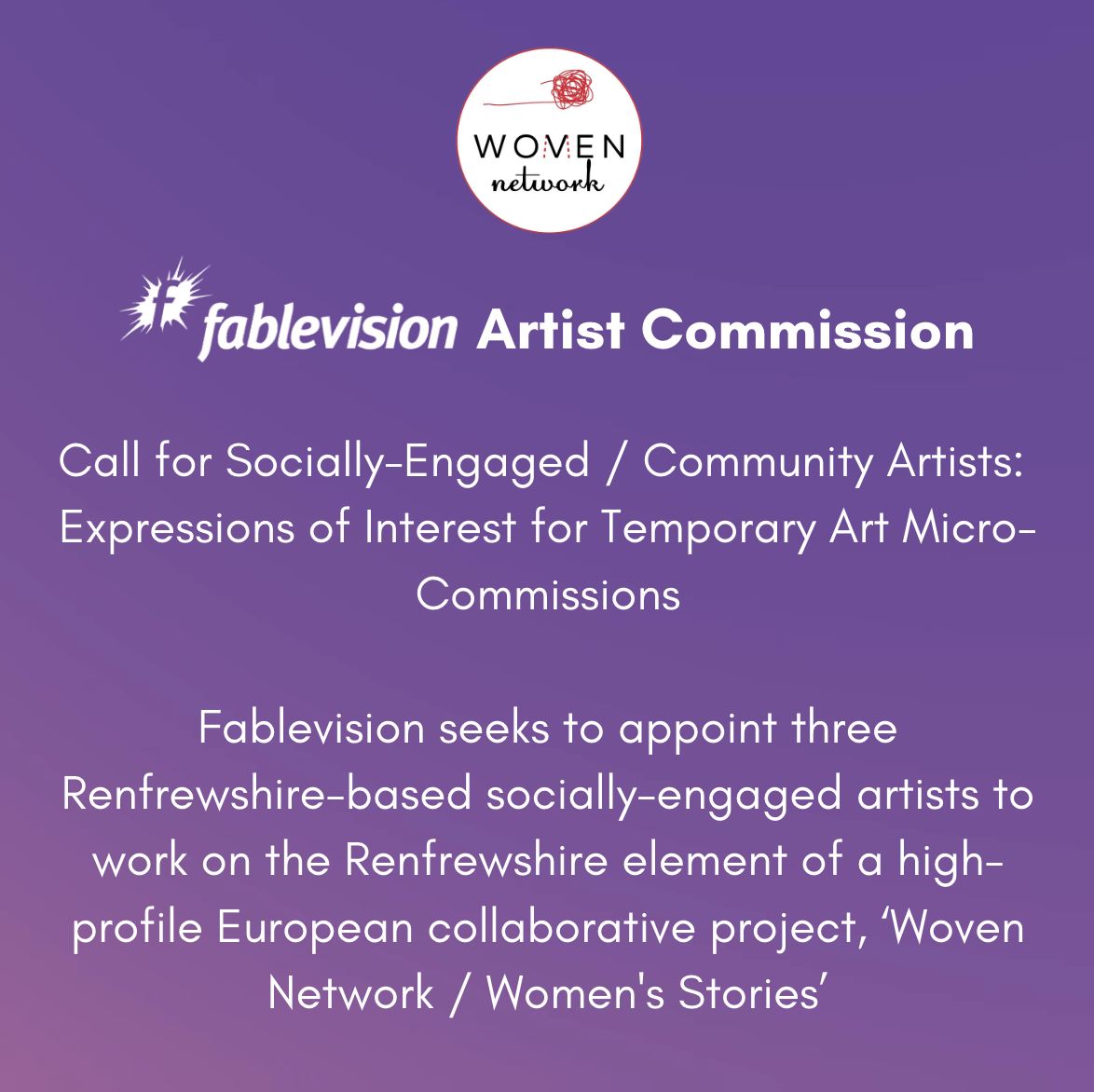 Creative Renfrewshire tweet media