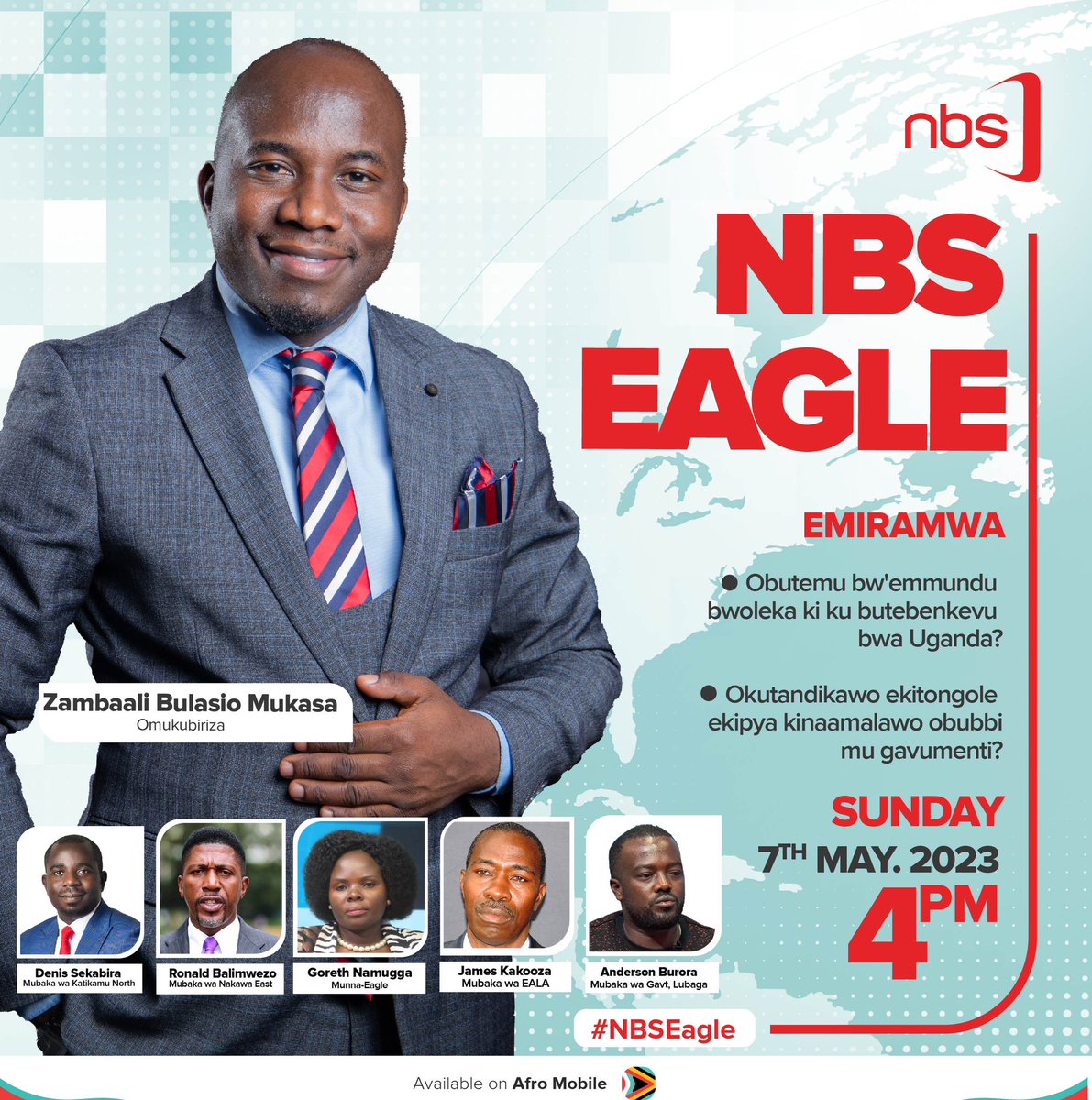 What do the rampant gun assassinations speak about the country’s state of security? On today’s #NBSEagle, @ZambaaliBulasio hosts @RonaldBalimwezo, @GorrethNamugga, @harderHB, Denis Sekabira, and James Kakooza to discuss this and more at 4 PM. Don't miss it! #NBSUpdates