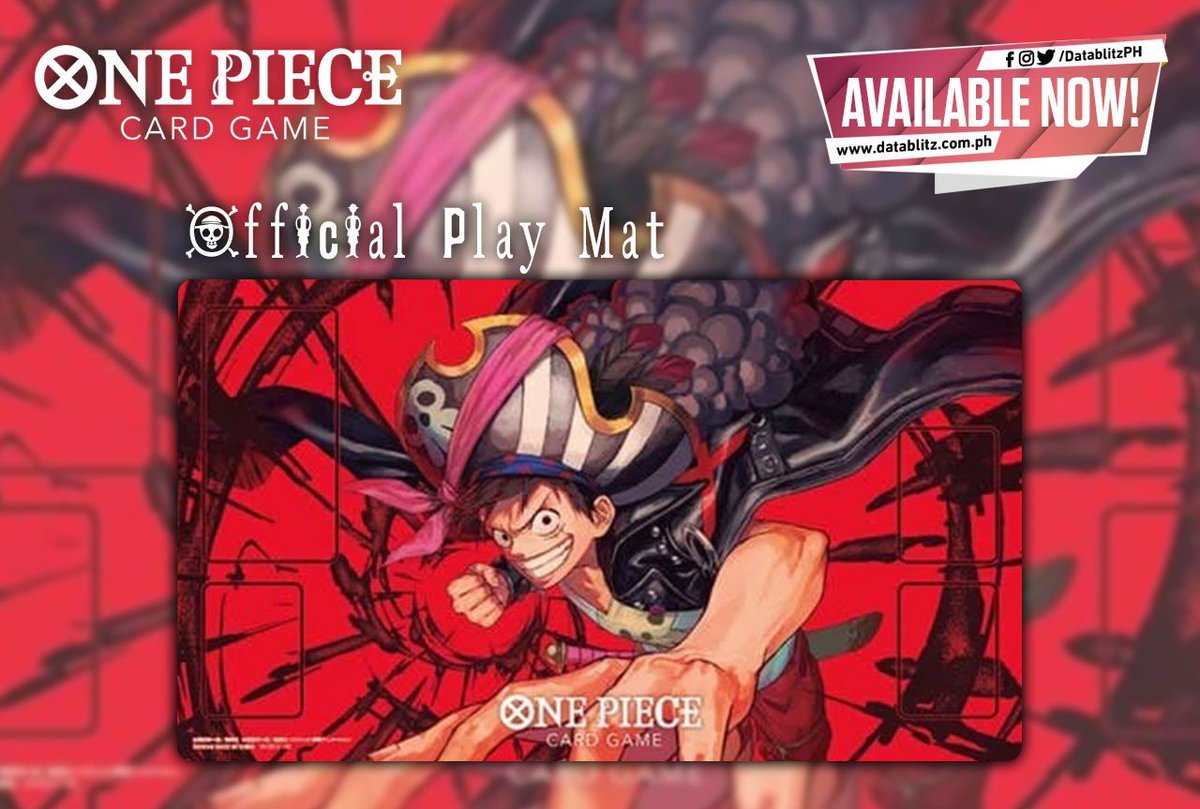 DataBlitz on Twitter "PERFECT FOR YOUR SETUP. One Piece Card Game