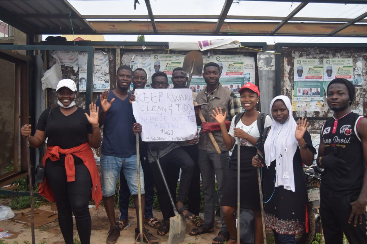 ggiclimate's tweet photo. Excerpts from Kwara CAAP 2023 Projects; #LandMgmt #CommunityProject #IlorinMetropolis #Sanitation #Hygeine #ClimateAdvocacy & #ClimateAwareness #Recycling #WasteManagement
#TreePlanting #EnvironmentStewardship @Greenglobei22 @InsideIlorin_NG @UNSDSN @SDSNYouth @Kwara_NGO https://t.co/SoWMCu0tBl