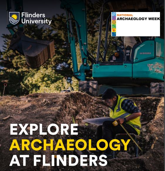 @AustArchaeology @NTAV And the final event generously supported by AAA is: Explore Archaeology Tuesday 23rd May, 10.30 am to 2.30 pm Flinders University Archaeology (SA) @FLINArchaeology FInd our more about this open day on our event listing now: buff.ly/3B3WHzY