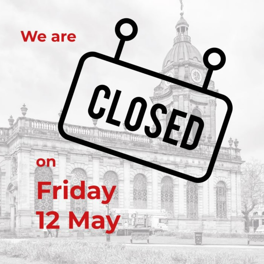 CathedralEvents's tweet photo. We will be closed on Friday 12 May, due to essential works required as part of our window conservation project.

We hope to have some services available online - see our website for full details! https://t.co/9FE3d9luxn