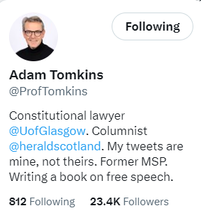 @ProfTomkins 'Writing a book on free speech'
Given your contention that protest should only take place at locations other than where the events that you are protesting about are taking place,  I look forward to this. Free speech in invisible ink perhaps?