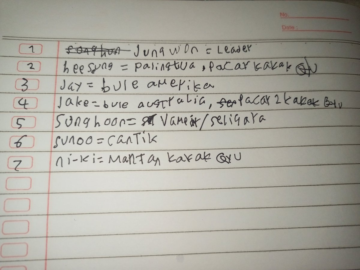 sabil on rest, but ENHYPEN IS 7. tweet media