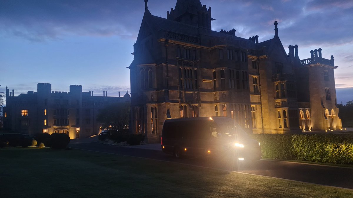 Amazing start to our Sunday for a very early pick up <a href="/TheAdareManor/">Adare Manor</a> with our conference delegates #optimumchauffeurdrive #Conferences #chauffeurservices