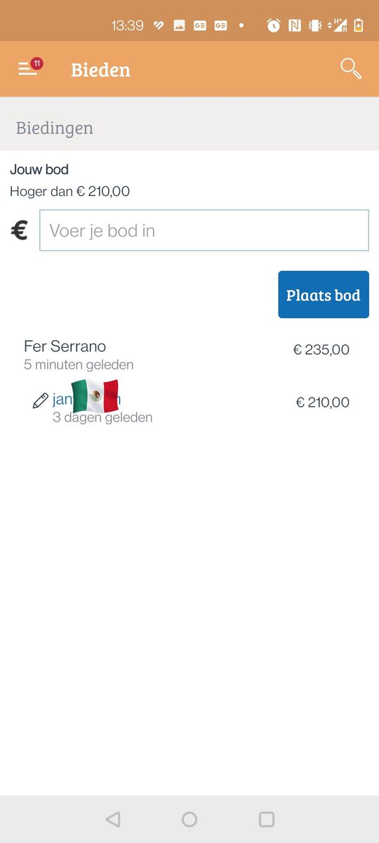 Als voor je kaart van vandaag niet bent overboden door de vriendin van de baby <a href="/nooitmeerkomenF/">Dan hoef je nooit meer te komen naar Feyenoord ⛔️</a>