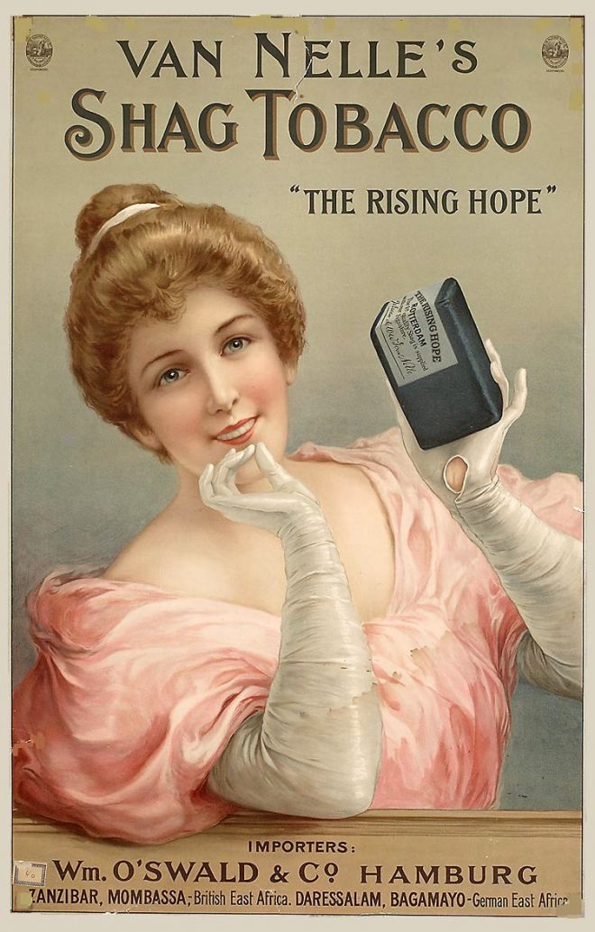 Pulp Librarian on Twitter "Van Nelle's Shag Tobacco "the rising hope