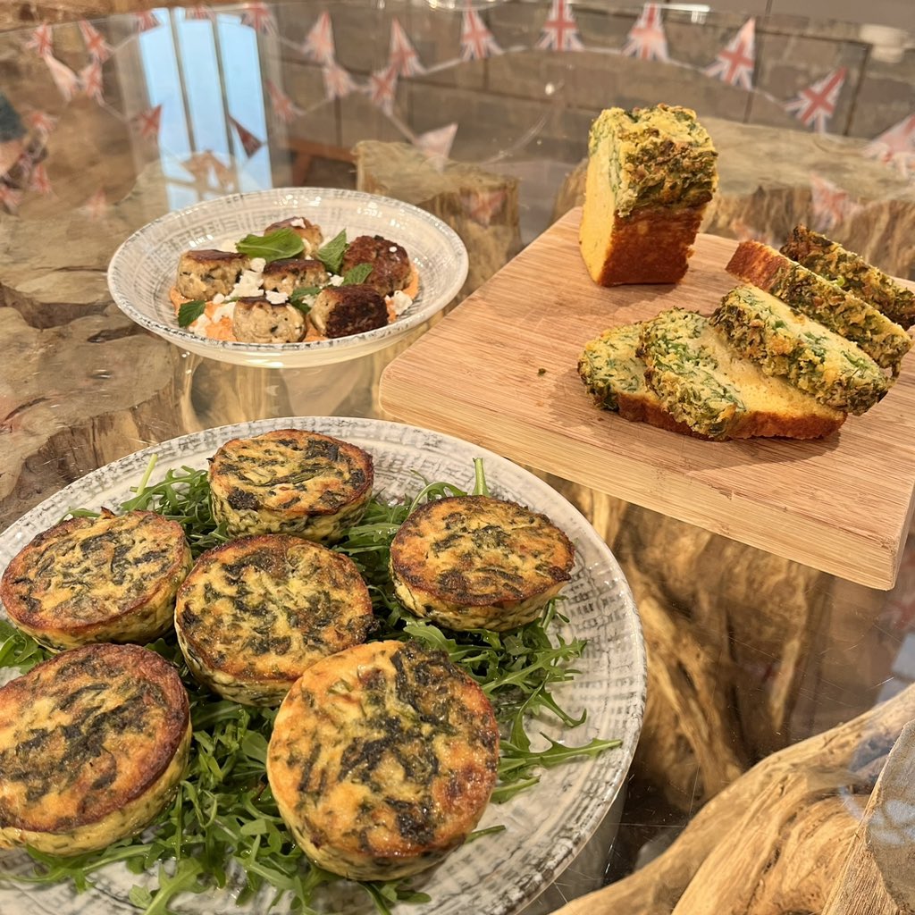 SaturdayKitchen's tweet photo. Got a street party later or tomorrow? Why don’t you whip up one of these!🥳 Find the recipes for Matt’s Coronation Quiche, chilli cornbread and aubergine meatballs here: https://t.co/3V9YAYHgKw

#coronationkitchen #saturdaykitchen #streetparty https://t.co/JXF5XXhztF