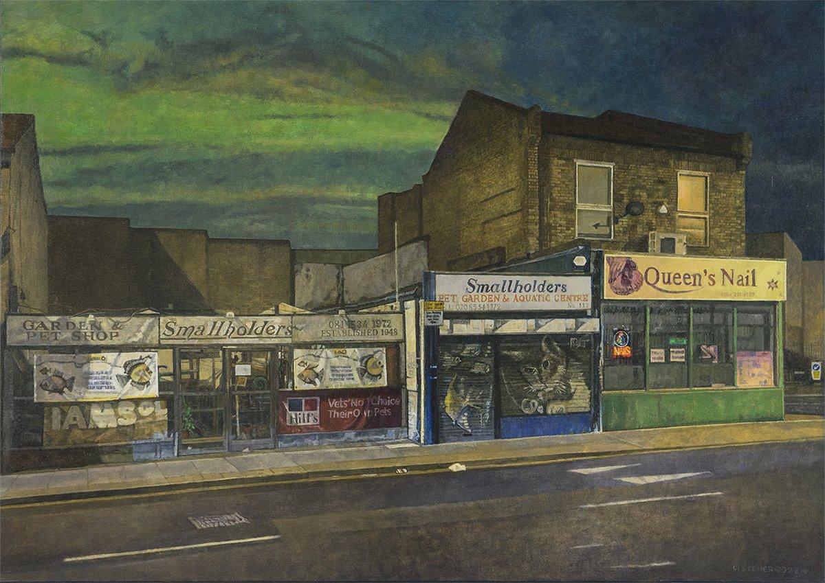 Grim Art on Twitter "RT DFletcherArtist Another moody Spring but the