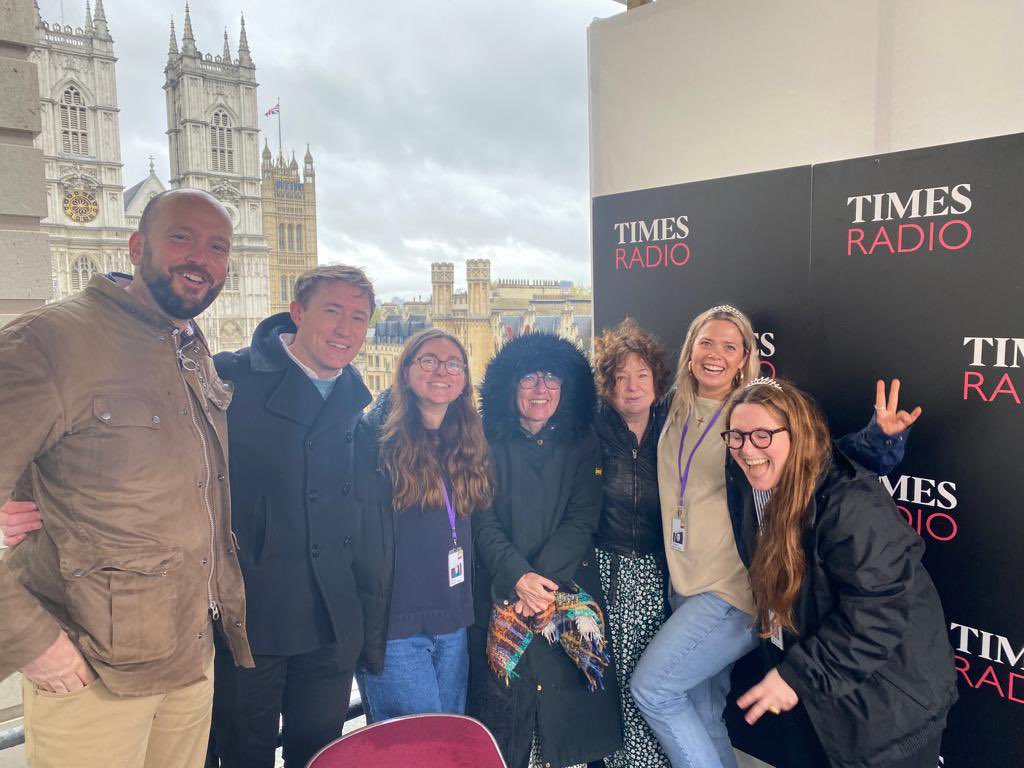 still damp to the bone 24hrs later but always happy on an OB with this lot @fifiglover @janegarvey1 @HenryTribe @David_Friend01 @katriona_lee @Eve_Rose_