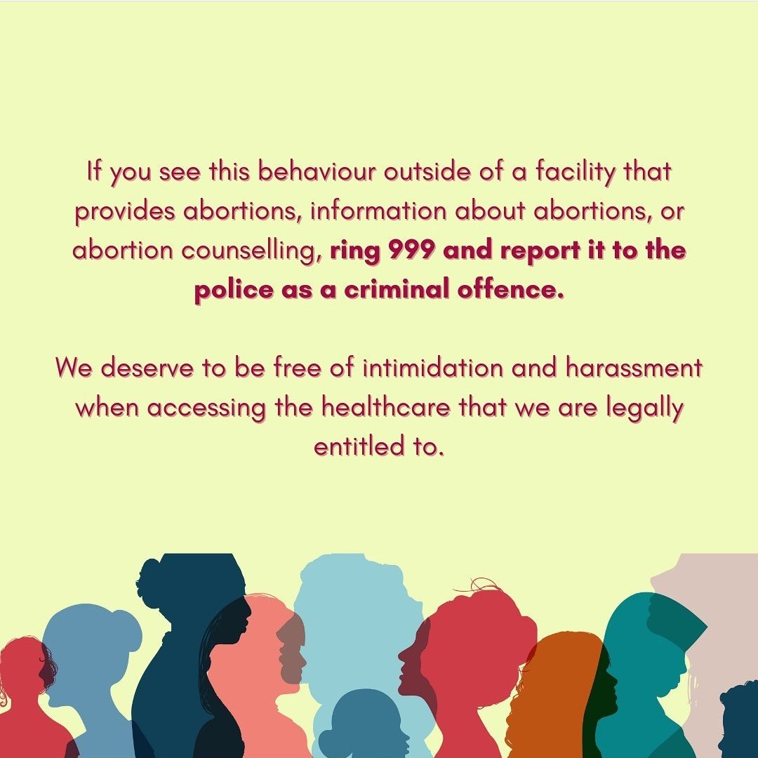 a4cderry's tweet image. Today is a historic day!!

And to celebrate we are nicking these brill explainers from @ClurBailey @QUProjectChoice which instruct how to proceed to ensure the PSNI enact Safe Access Zones and ensure safe access to healthcare without harassment!

We all have a part to play!
