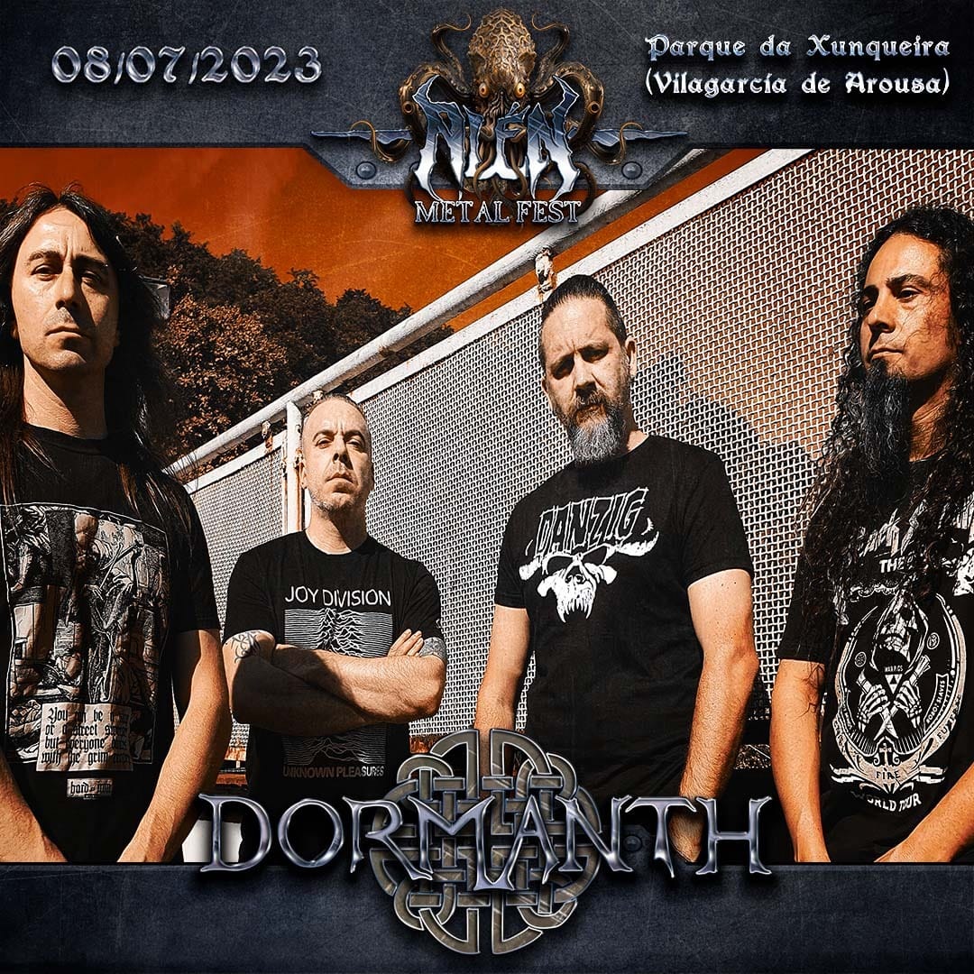 ALÉN METAL FEST Cartel completo!!! 
Dormanth en la próxima edición del ALÉN METAL FEST  Villagarcia de Arosa 08/07/2023 ‼️ GRATIS 
<a href="/alenmetalfest/">Alén Metal Fest</a>
<a href="/dormanthband/">Dormanth</a>
<a href="/IzkarProd/">Izkar Producciones</a> 
#deathmetal #dormanth <a href="/festivales/">festivales</a>