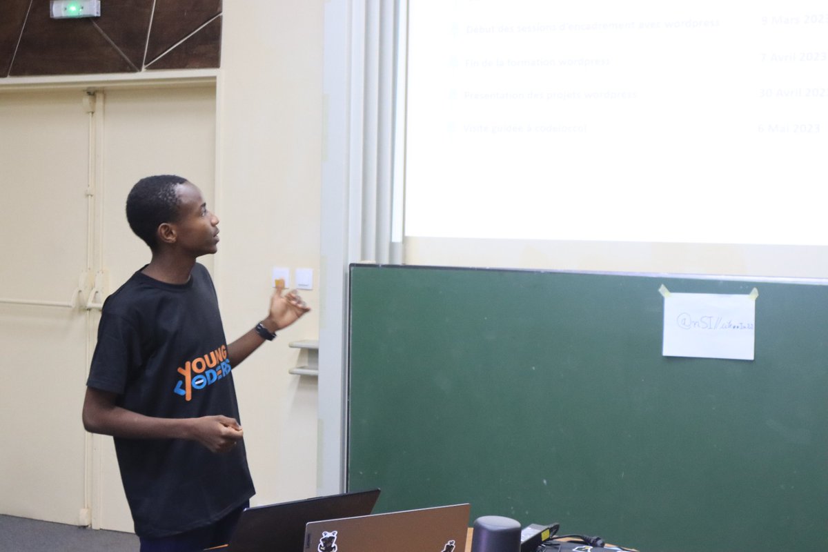 CodeLoccol's tweet photo. Nous avons vraiment apprécié cette #visite, et nous espérons avoir la chance de collaborer à nouveau avec Young Coders à l'avenir.

Merci encore pour cette expérience enrichissante ! https://t.co/sL3AuG8g2F