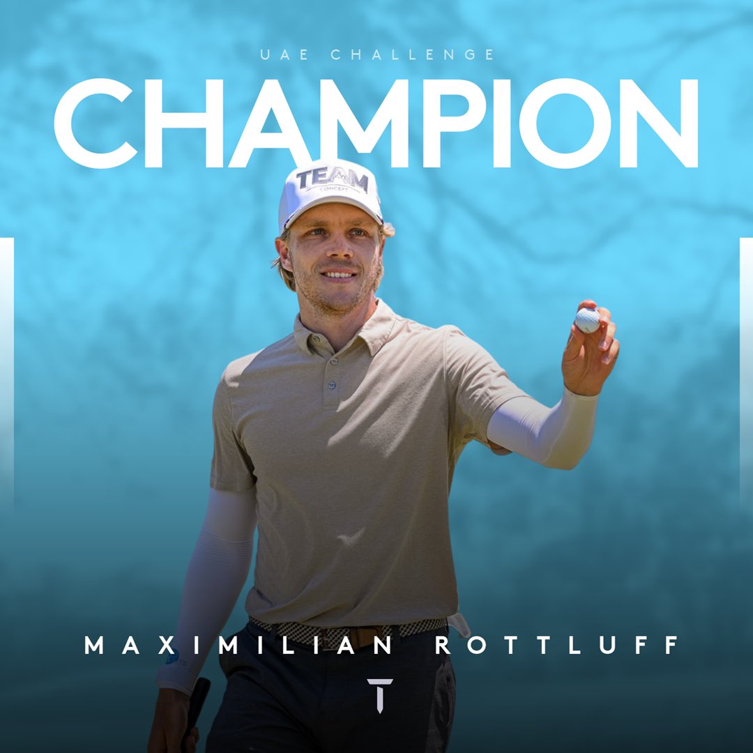 Maximilian Rottluff wins in the UAE 🏆 #UAEChallenge