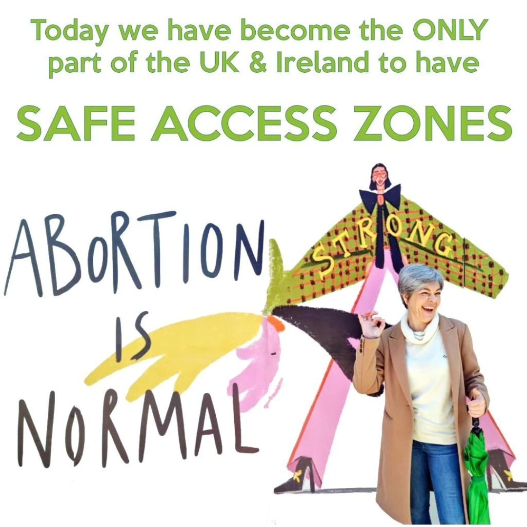 a4cderry's tweet image. Today is a historic day!!

And to celebrate we are nicking these brill explainers from @ClurBailey @QUProjectChoice which instruct how to proceed to ensure the PSNI enact Safe Access Zones and ensure safe access to healthcare without harassment!

We all have a part to play!