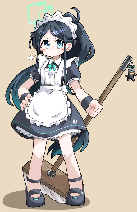 メイド勇者にジョブチェンジです! #ブルアカ  #天童アリス