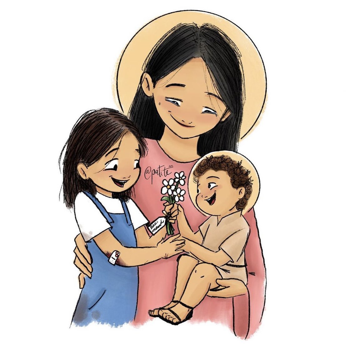 patite3's tweet photo. Cada vez me maravilla más pensar que tenemos la misma madre que Jesús.
¿Que le vamos a regalar hoy?
#MayoconMaria https://t.co/Z5FawUDu1o
