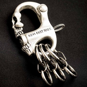 phase_next's tweet image. REVI CAST MADE    
&quot;S.Y.N Key Holder&quot;       

 スナップシャックルをスカルにアレンジした高機能キーホルダー!!!     
item.rakuten.co.jp/whn/revi291409/