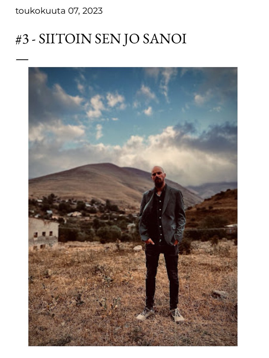 Blogissa jälleen jauhamista maailmasta muuan indiekirjoittajan silmin.

edvinsora.blogspot.com/2023/05/3-siit…

#kustannusala #indie #kirjoittaja #kirjallisuus #blog #blogi #kirjailija #kustantaja #allesklir