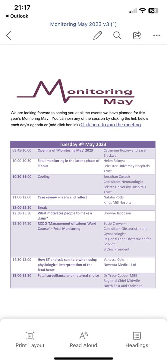 Less than 48 hours to go before #monitoringmay2023 Looking forward to 3 full days of MDT learning, and sharing examples of best practice @Sblackwell192 See below for Tuesday’s programme #fmlnetwork