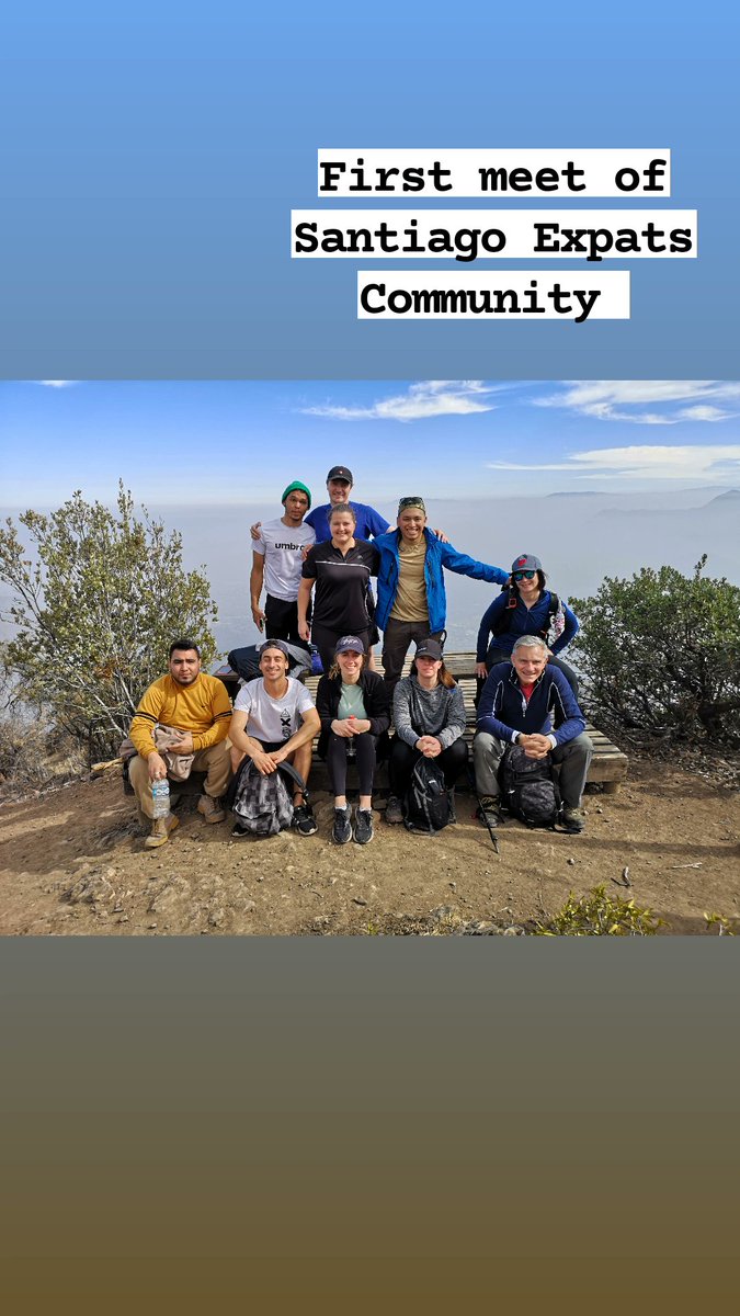 I'm glad for leading this community for Expats in Chile for outdoor activities