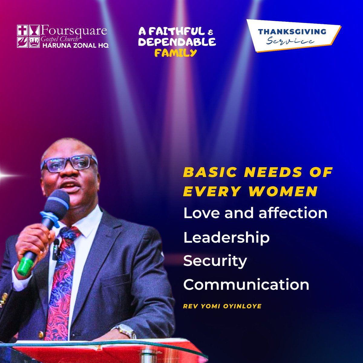 fgcharuna's tweet photo. Happy Sunday family,

Today's sermon was amazing, Rev Yomi Oyinloye shared insights into a loving and dependable family.

How do you make your wife feel loved?, follow the thread https://t.co/aLK0wUm4Px