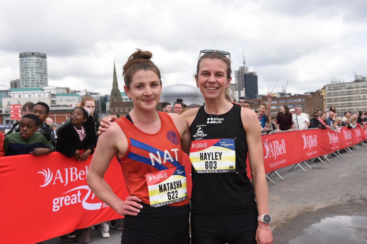 And a huge congratulations to our half marathon runners today! 🏃🏻‍♂️🏃🏽‍♀️

Top 3 Mens HM 🥇Omar Ahmed - 01:05:23 🥈Jack Shayler - 01:07:50 🥉Edward Diamond - 01:09:28  Top 3 Womens HM 🥇Hayley Carruthers - 01:21:11 🥈Lisa Thomas - 01:24:02 🥉Natasha Malin - 01:27:57