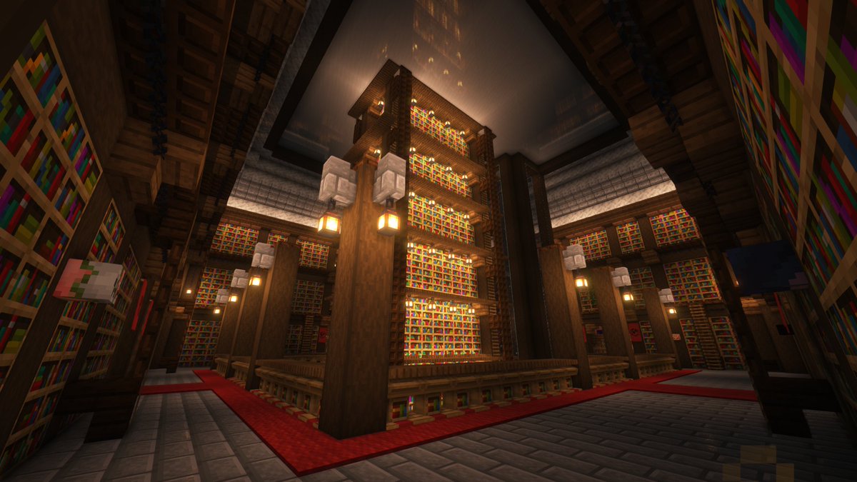 JayOfEarth's tweet photo. @ZloYxp Workshop, Jungle Temple, End Island, Library https://t.co/HdX2V4Sr10