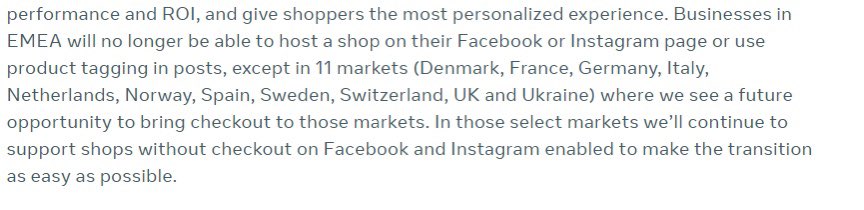 bat_agency's tweet photo. #Facebook shops and #Instagram shops will stop work* soon . 

Important updates ↘���
https://t.co/bsCn3ZHLWr https://t.co/fNcXog7vRC