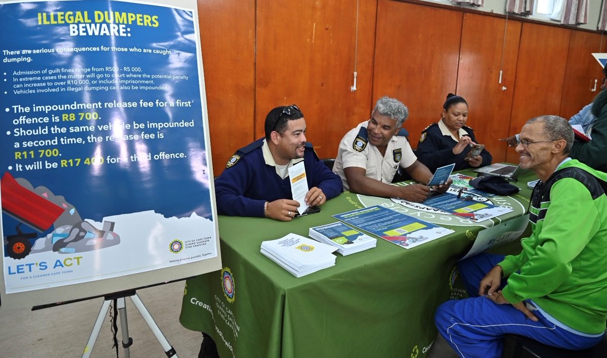 City of Cape Town on Twitter "Basket of Waste Services Roadshow visits