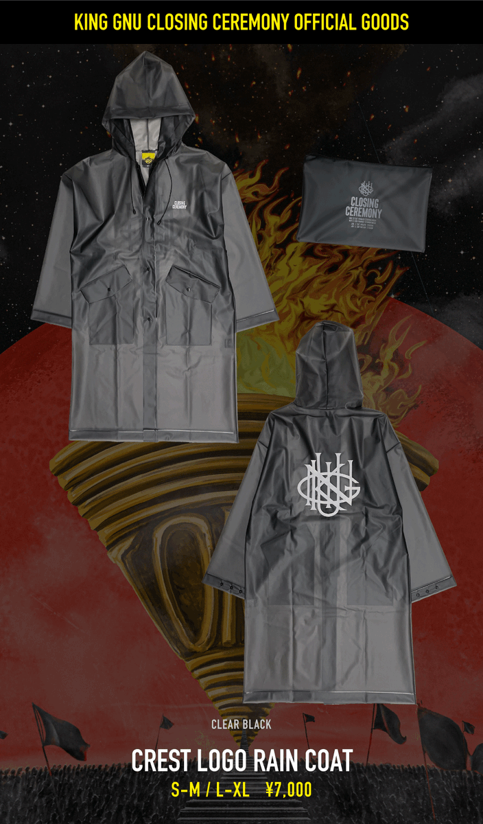 👕DRIPPED LOGO HOODIE 👖DRIPPED LOGO SWEAT PANTS 🧥CREST LOGO RAIN