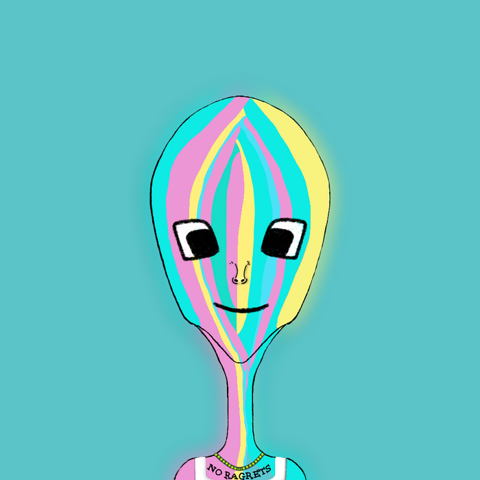 <a href="/TrippySteve22/">TrippySteve22</a> <a href="/cyberpopgirl/">-ˏˋᴄᴘɢˊˎ-</a> <a href="/sonny_iva/">sonny ✨</a> <a href="/Annaka_arts/">Anna🎈😎</a> <a href="/JaneOfSky90/">Jane Grape 🍇🐻‍❄️</a> <a href="/kay_wren_/">🌙Kay Wren🌙 Primordials💀</a> <a href="/LIX_original/">💛LIX</a> Background: Light Blue 🤍
Body: <a href="/TrippySteve22/">TrippySteve22</a> Body 💙
Mouth: <a href="/katecherartis/">Kate_Cher</a> Mouth 💛
Nose: <a href="/TrippySteve22/">TrippySteve22</a> Nose 🤎
Eyes: <a href="/katecherartis/">Kate_Cher</a> Eye 🖤
Head: None ❤️
Shoulder: "No Ragrets" by <a href="/a_skin2/">a_skin2 🔺</a> <a href="/Coktok/">Coktok</a> and <a href="/simon_says_dyor/">Shoe</a> 💚
Neck: None 🧡
Arms: None 💜