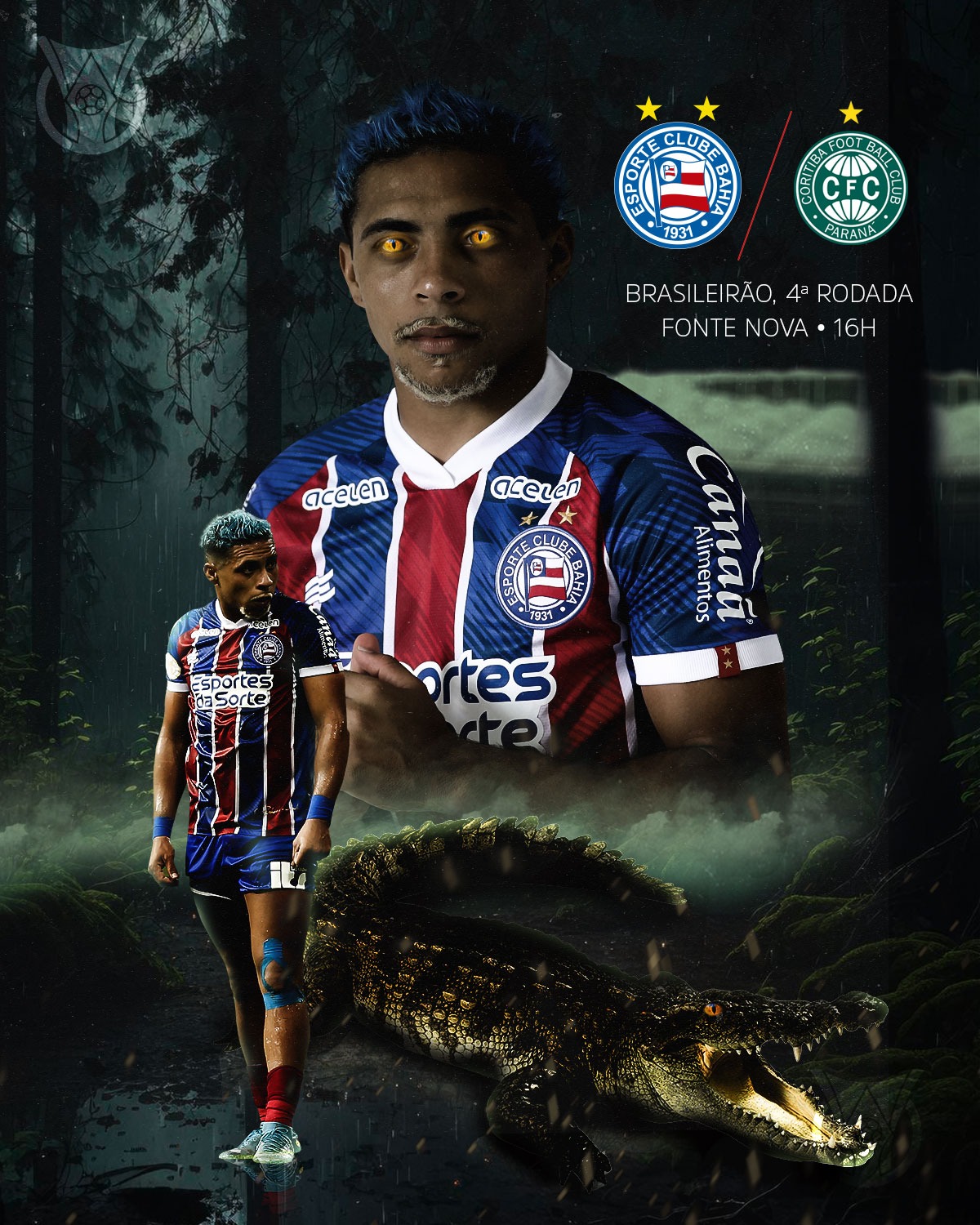 Esporte Clube Bahia on X: 📝 Esquadrão definido! #BBMP #BahiaÉOMundo  #BrocaiPorNós  / X