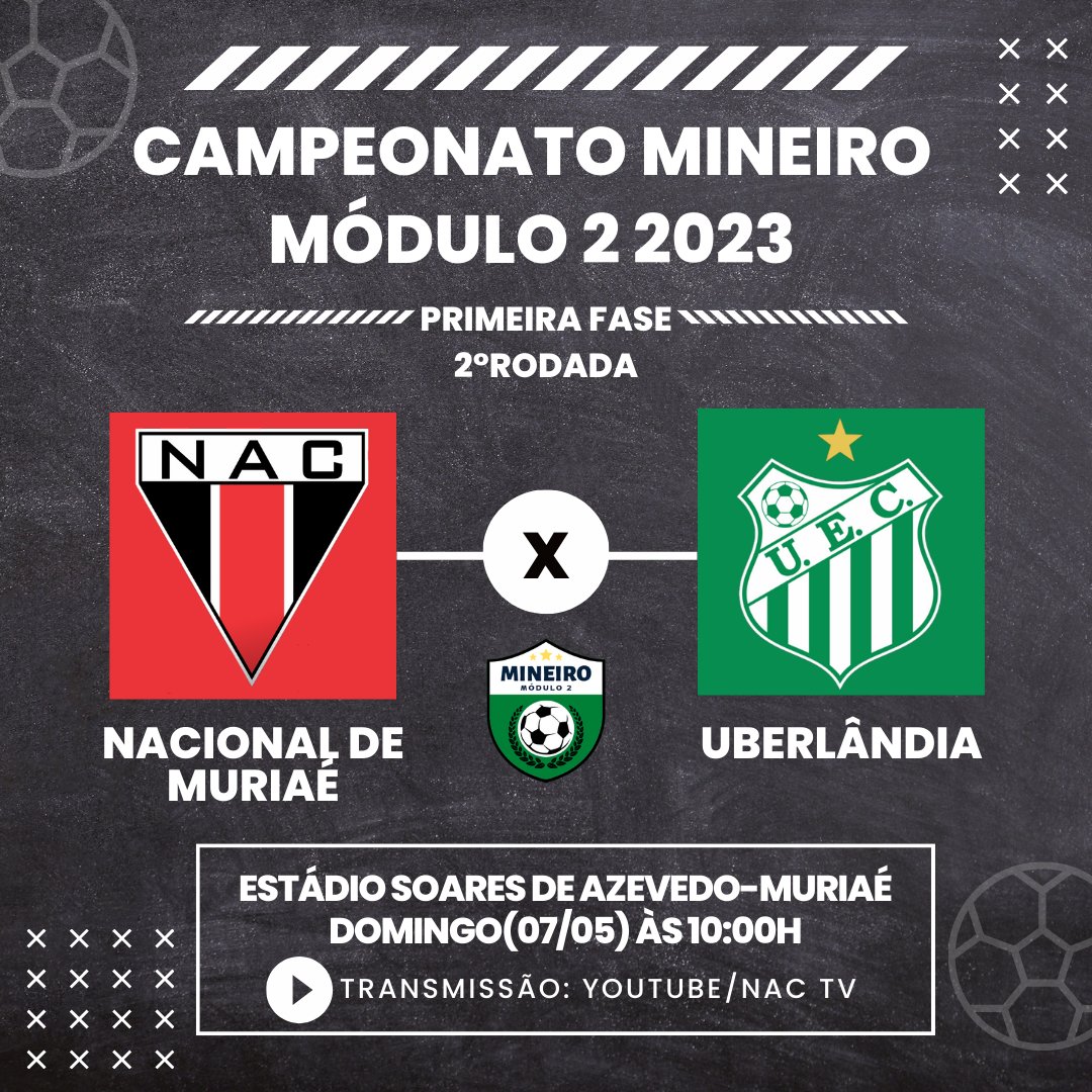 Mineiro módulo 2 on Twitter "DIA DE MÓDULO II🏆⚽!!! Hoje(07/05) tem