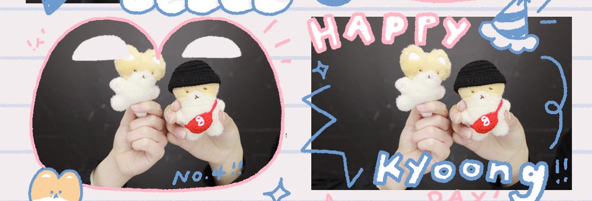 🦋 <a href="/blue_Bfly/">🦋파랑나비🦋(휴식중)</a> 🦋
딱 큥일파티 전날에 도착해서 파랑나비님 덕분에 새 꼬까옷 입고 큥일파티도 가고 생일카페도 돌고 인생네컷도 찍고왔어요💙
다행히 옷 사이즈도 저희집 터래기와 꼬옥 맞구 가방 디테일까지 너무 귀엽네요ㅠㅠ
한 번 더 이벤트 당첨 감사합니다! 이쁘게 입힐게요!☺️💙