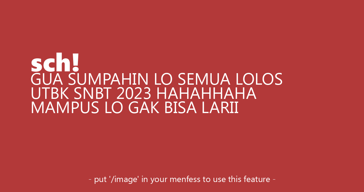 schfess's tweet image. sch!