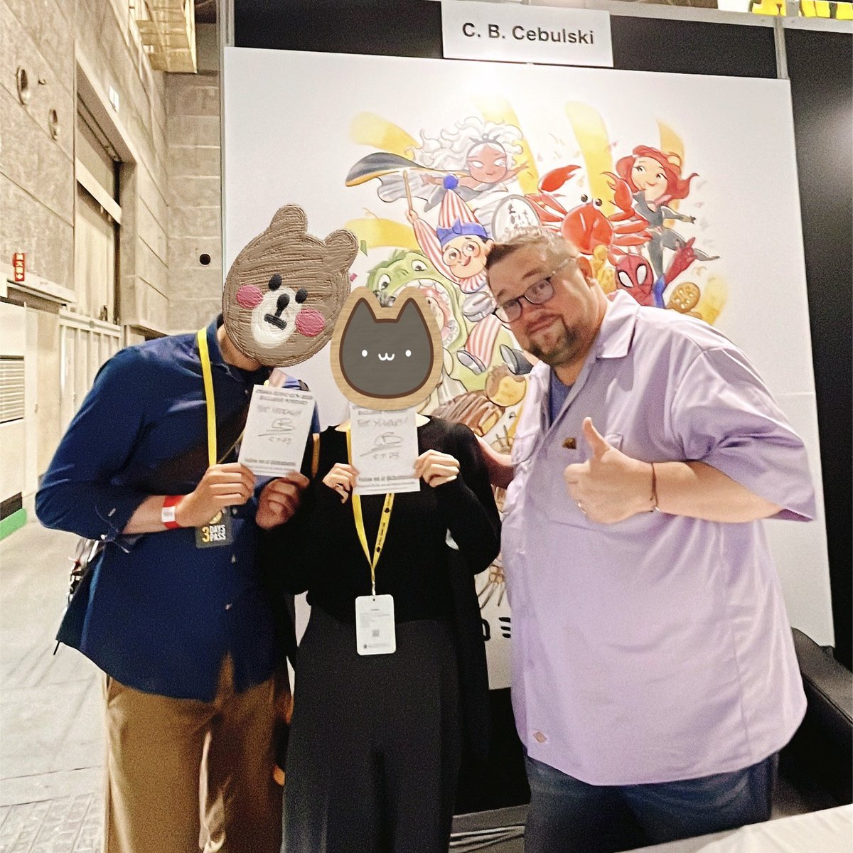 大阪でコミコンが開催されてホンマに良かった😸最高のゴールデンウィークでした🌸

ありがとう✨また来てね❗️

#OsakaComicon 
#Osaka
#ミシャコリンズ
#オーランドブルーム

@TokyoComicCon 
@mishacollins