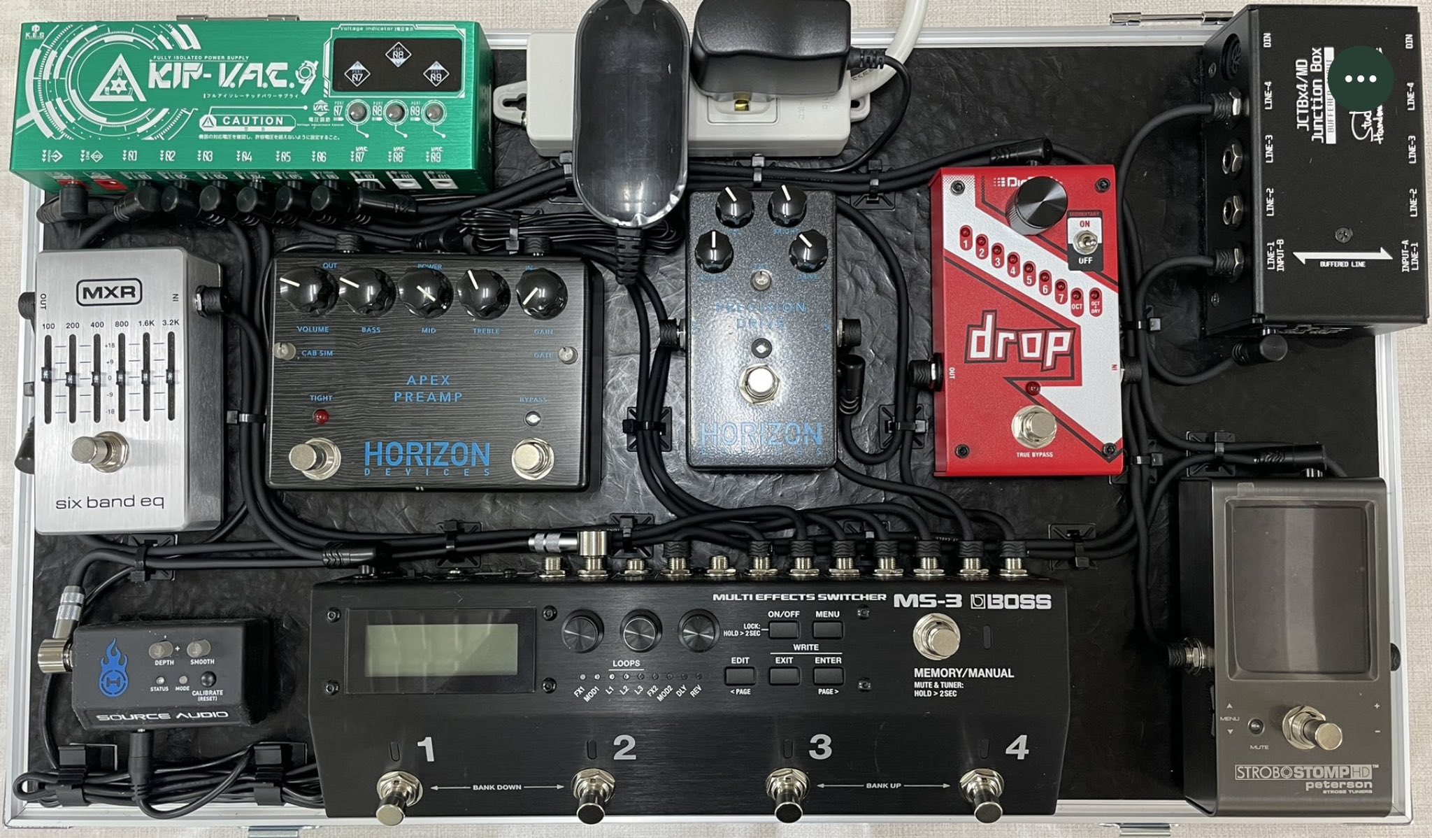 半額SALE BOSS MS-3 マルチエフェクター スイッチャー 本体のみ 画面