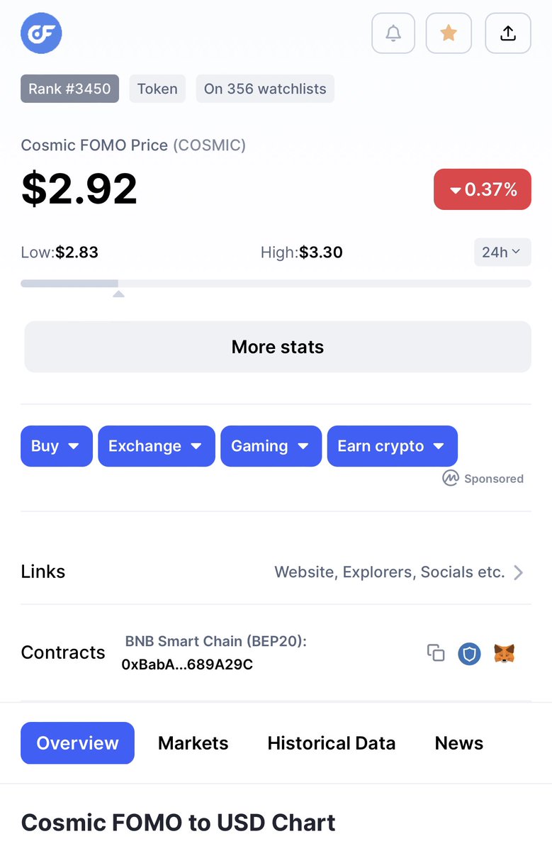 Cosmic FOMO tweet media