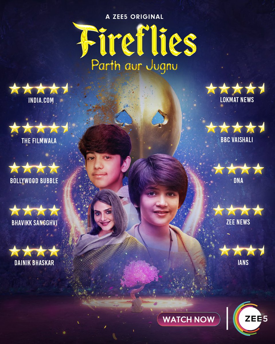 Have you seen the show yet ?

#FirefliesOnZEE5 #fireflies #parthaurjugnu
