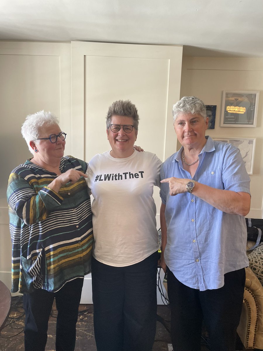 Good to see @ProfJoSharp at last week’s In conversation with @valmcdermid and @sophieannaward during #LesbianVisibilityweek - #LWithTheT - #TransPeopleAreLoved