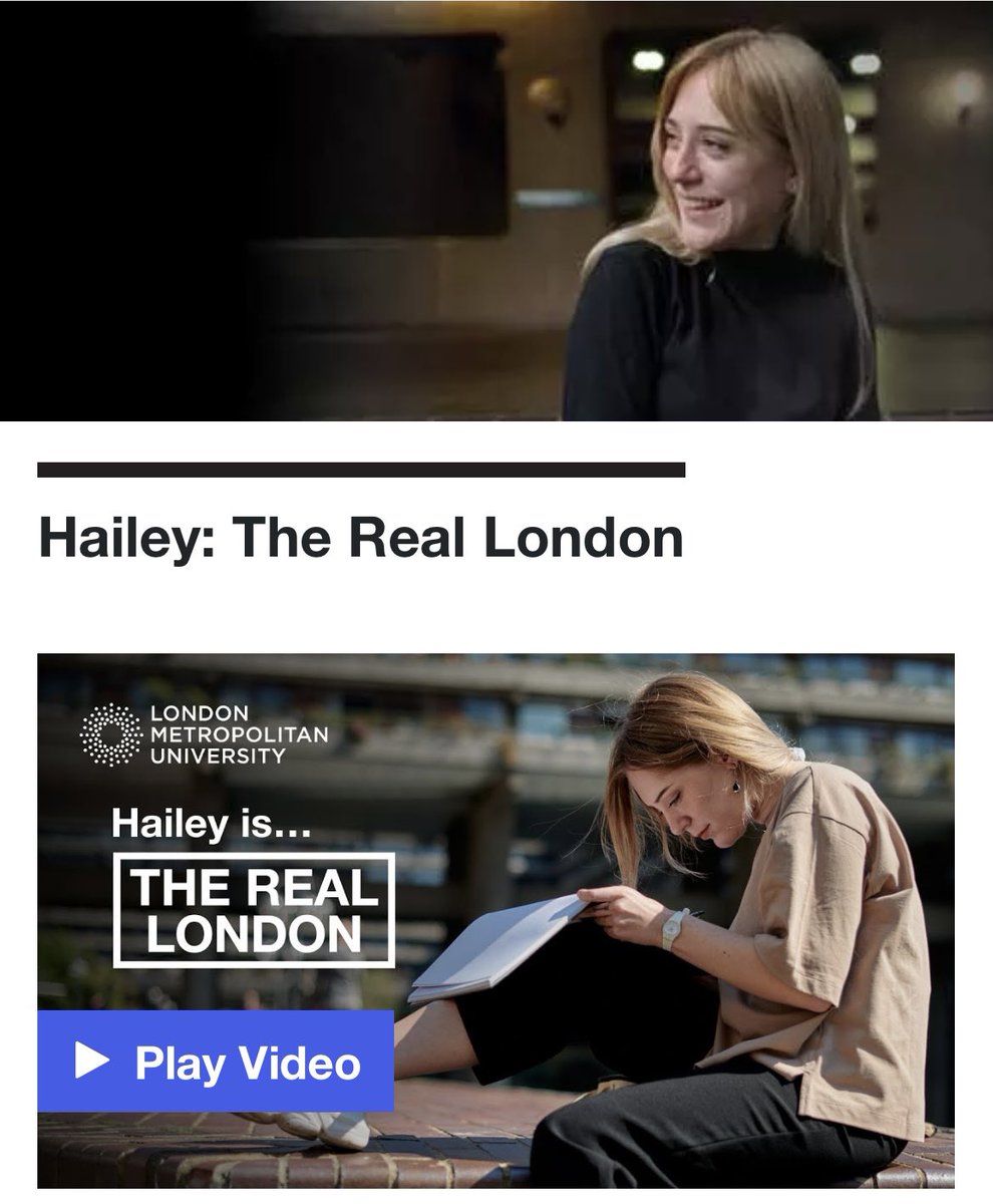 ArchiBarac's tweet photo. Our campaign #thereallondon includes terrific and insightful video interviews with students such as #architecturestudent Hailey Savage. Watch the video or read interview excerpts here: https://t.co/xUUDMSqI85
#studyarchitecture #Part1 #Part2 #Part3 #PhD
@LdnMetArts https://t.co/jHTTeXq3Dc