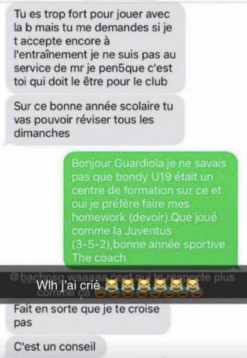 F22DF_'s tweet photo. ”Bonjour Guardiola” 😭😭😭 https://t.co/YrPm9UAzG6