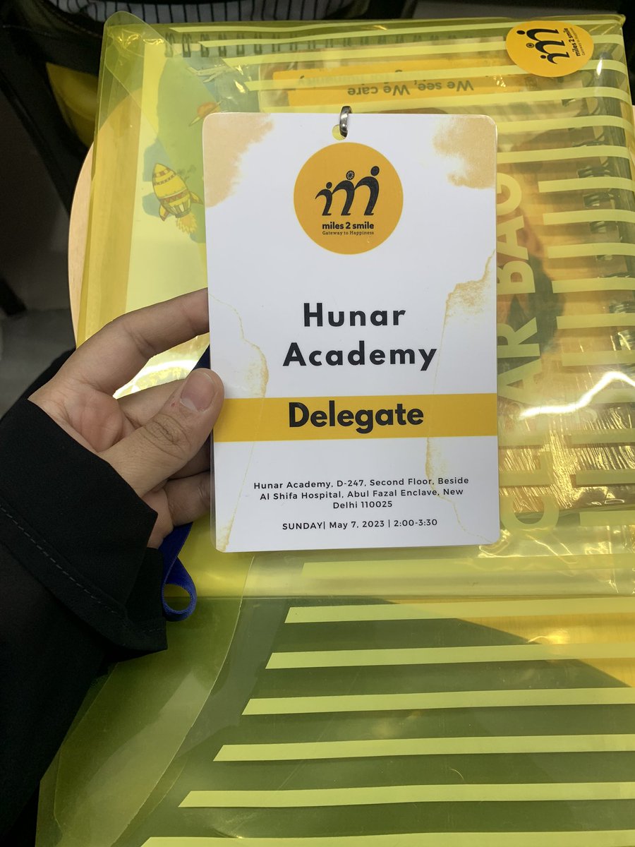 We are honoured to be awarded for the Relief Work we did for #TurkeyEarthquake. Thank you  @miles2smile_  for the recognition 🤍 

 @afreenfatimaali @AzharMohammad98 @The9tieskid @/whole team of @fatima_fdn